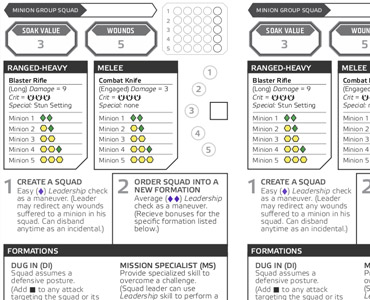 Squad Sheet