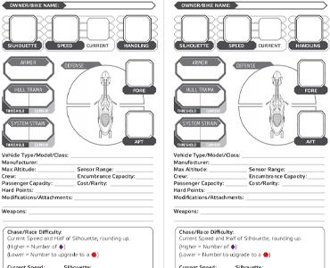 Swoop Bike Sheet